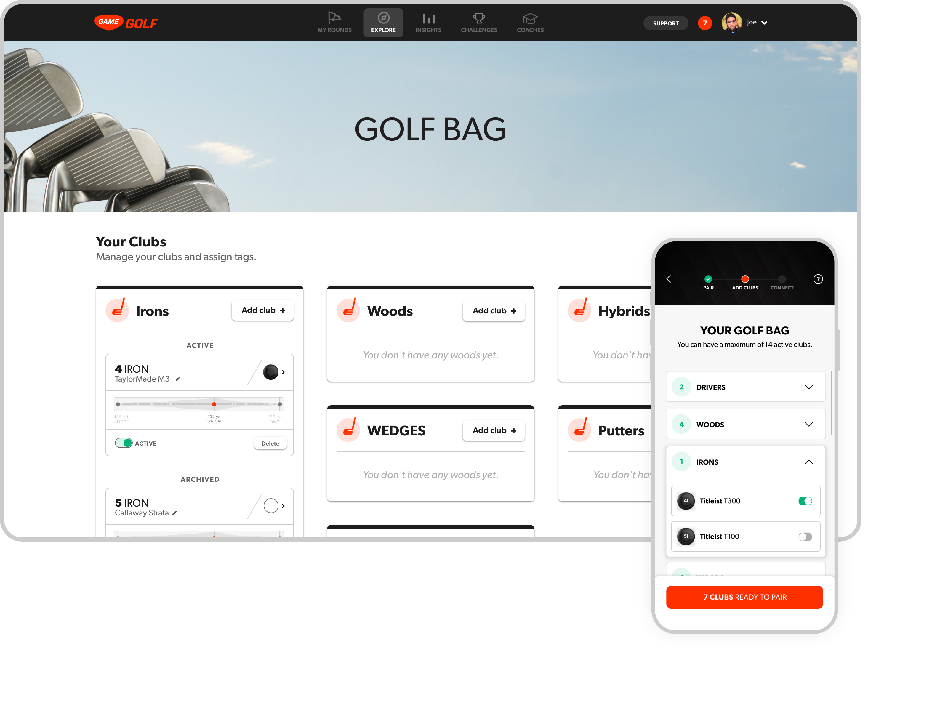 golf bag